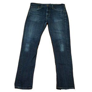 Levis 511 Jeans Mens 34x34 Slim Fit Blue Med Wash Stretch Denim